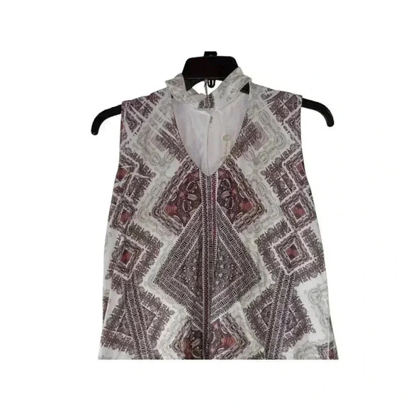 Altar'd State Women's  Multicolor Keyhole V Neck Sleeveless Dress  Sz Large - Picture 8 of 10